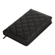 Щоденник датований 2027 Buromax Donna Line зі штучної шкіри А6 336 сторінок чорний BM.2513-01. Фото 2