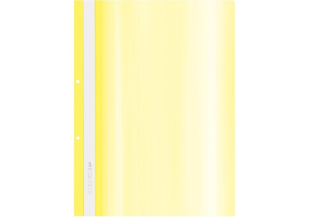 Папка-швидкозшивач А4 Economix Light з перфорацією, асорті E38505. Фото 5