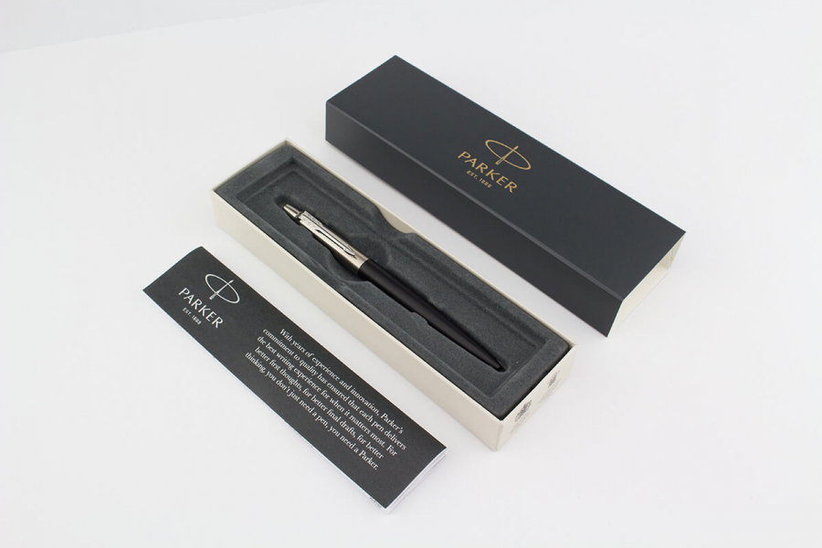Ручка Parker Jotter Bond Street Black кулькова 16 232. Фото 2