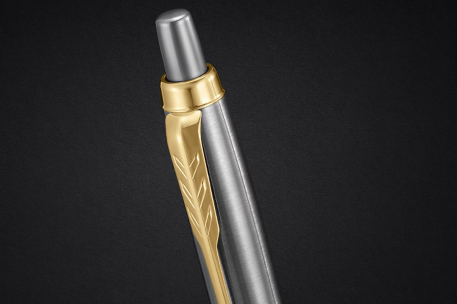 Ручка Parker Jotter Grey Lacquer GT кулькова 14 232. Фото 4