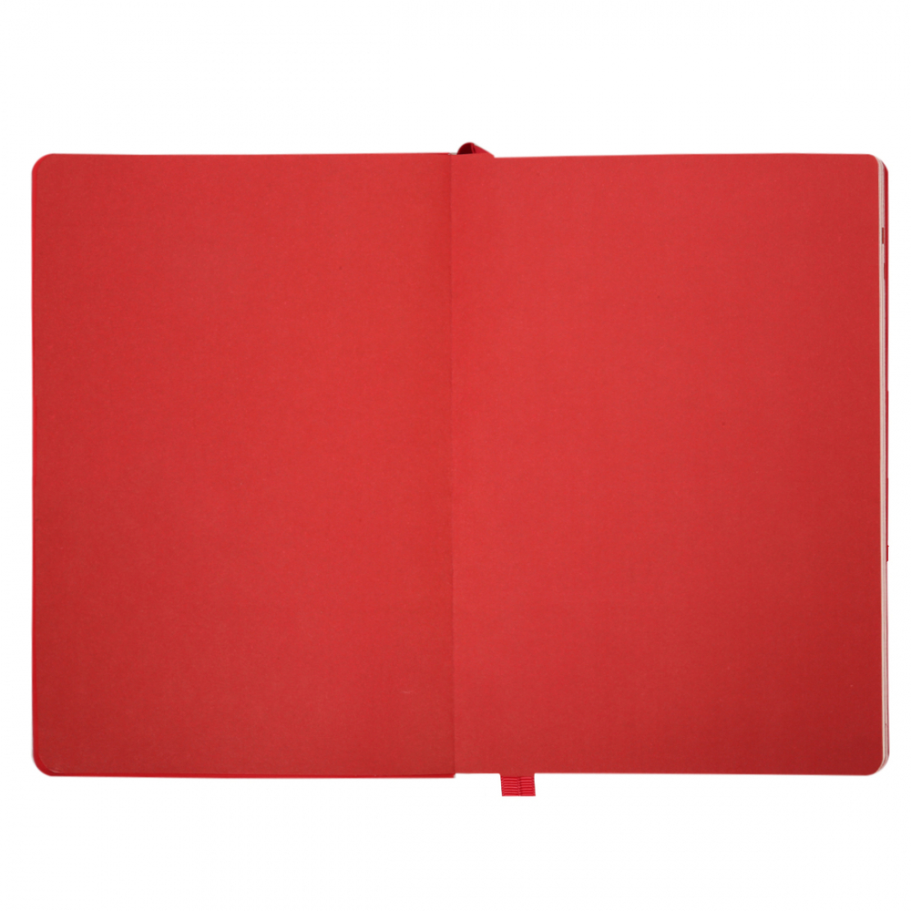 Щоденник датований 2026 Leo Planner ф. А5 "Boss", м'який, червоний, 368 сторінок. Фото 3