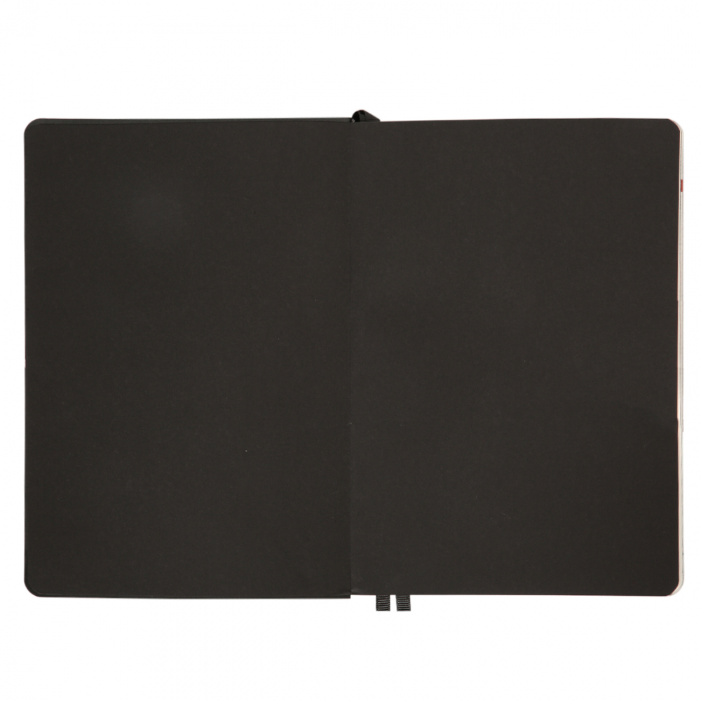 Щоденник датований 2026 Leo Planner ф. А5 "Boss", м'який, чорний, 368 сторінок. Фото 3