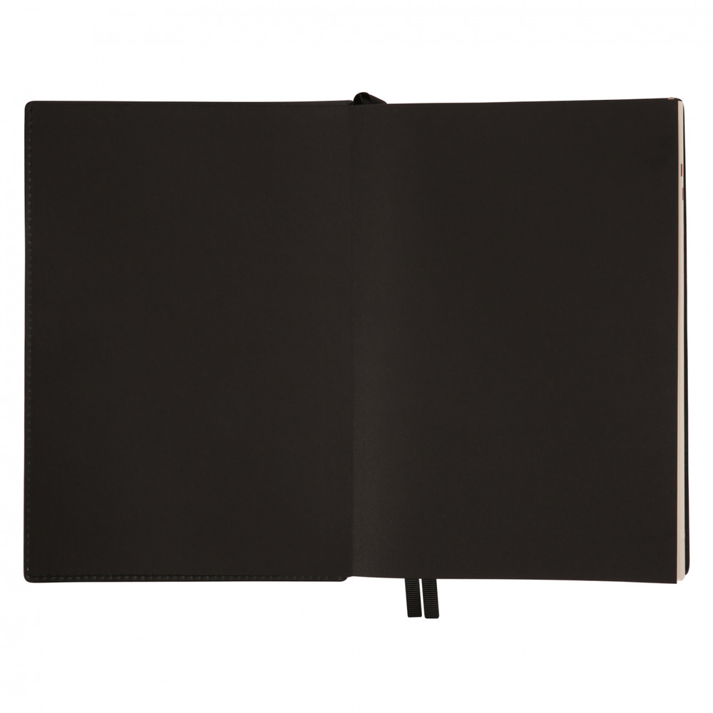 Щоденник датований 2026 Leo Planner ф. А5 "Credo", інтегральний, чорний, 368 сторінок. Фото 5