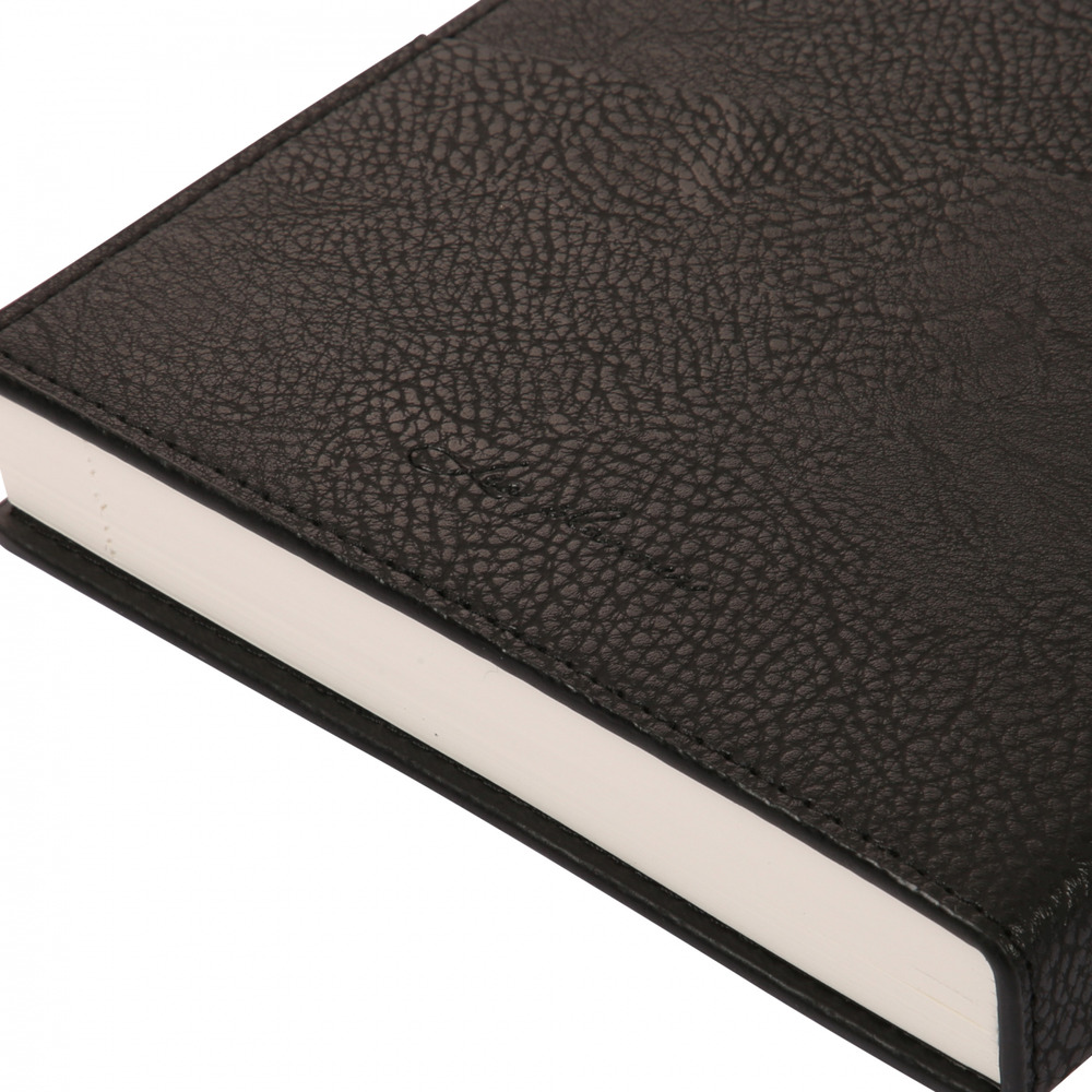 Щоденник датований 2026 Leo Planner ф. А5 "Credo", інтегральний, чорний, 368 сторінок. Фото 15
