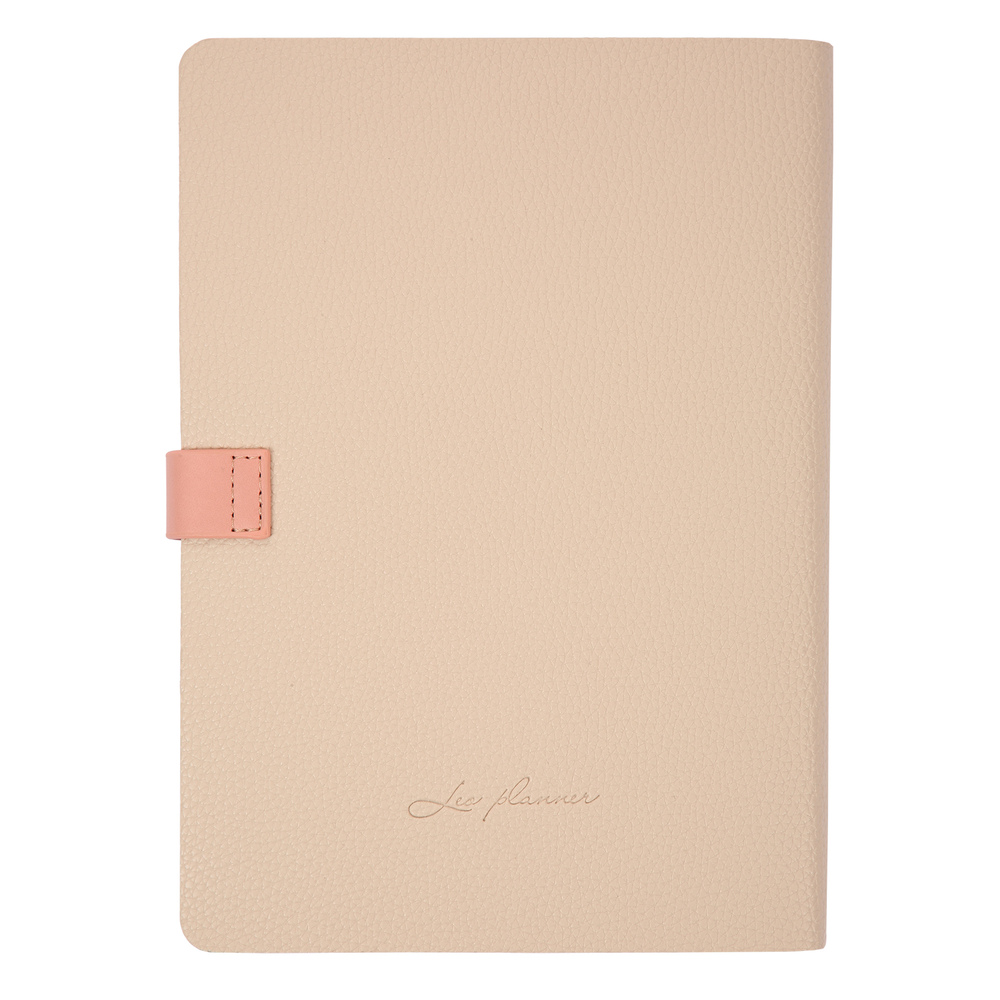 Щоденник Leo Planner недатований А5 160 акрушів в лінію та крапку  Secret бежевий 252702. Фото 11