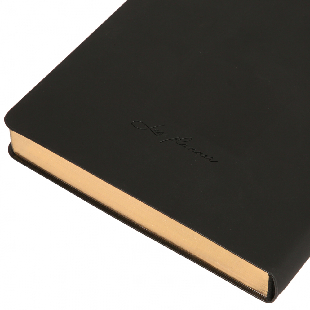 Щоденник датований 2026 Leo Planner ф. А5 "Enigma", м'який, чорний, 368 сторінок. Фото 13