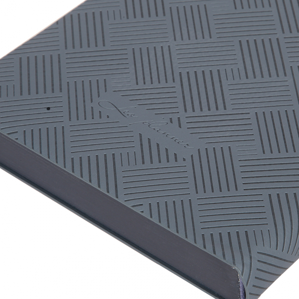 Щоденник датований 2026 Leo Planner ф. А5 "Urban", м'який, сірий, 368 сторінок. Фото 13