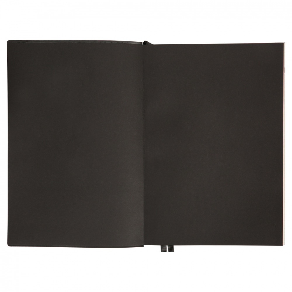 Щоденник датований 2026 Leo Planner ф. А5 "Velvet", м'який, чорний, 368 сторінок. Фото 3