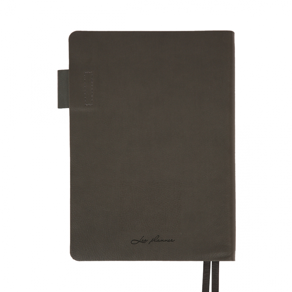 Щоденник датований 2026 Leo Planner ф. А5 "Binario", м'який, графіт, 368 сторінок. Фото 12