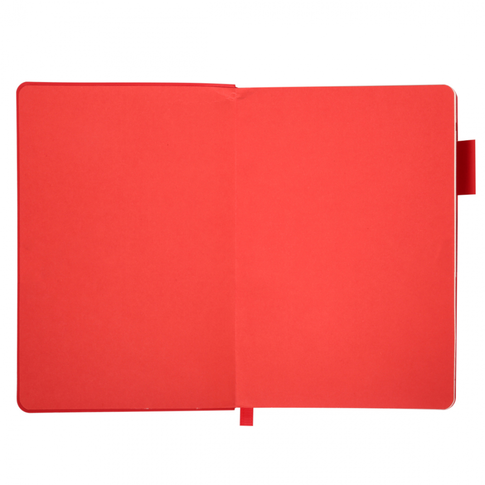 Щоденник датований 2026 Leo Planner ф. А5 "Binario", м'який, червоний, 368 сторінок. Фото 10