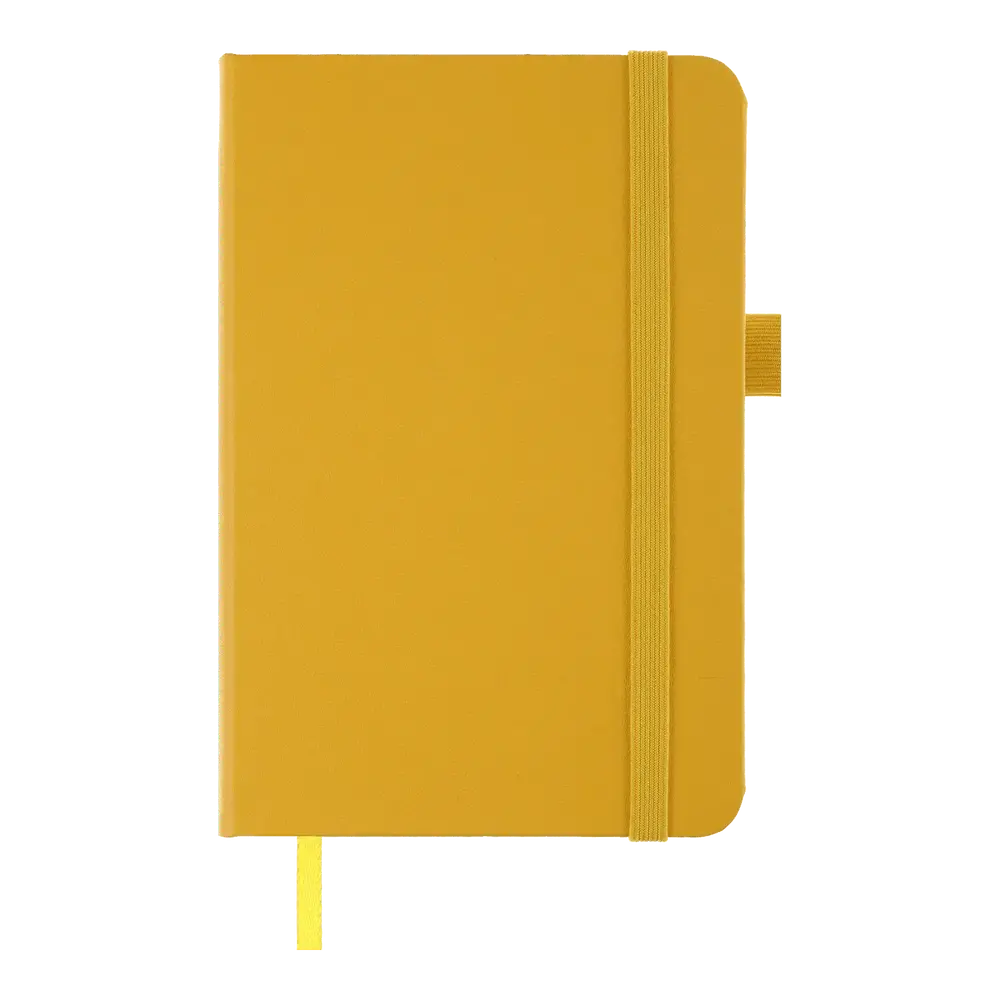 Записна книга Buromax Etalon 95x140 мм 96 аркушів в клітинку жовтий BM.296160-08. Фото 2