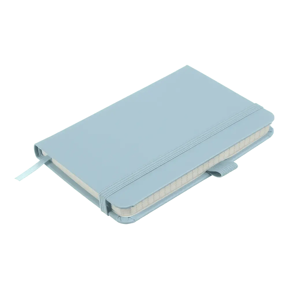 Записна книга Buromax Etalon 95x140 мм 96 аркушів в клітинку блакитний BM.296160-14. Фото 3
