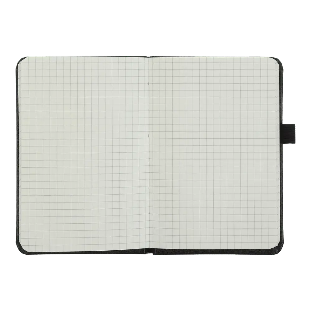 Записна книга Buromax Etalon 95x140 мм 96 аркушів в клітинку блакитний BM.296160-14. Фото 4