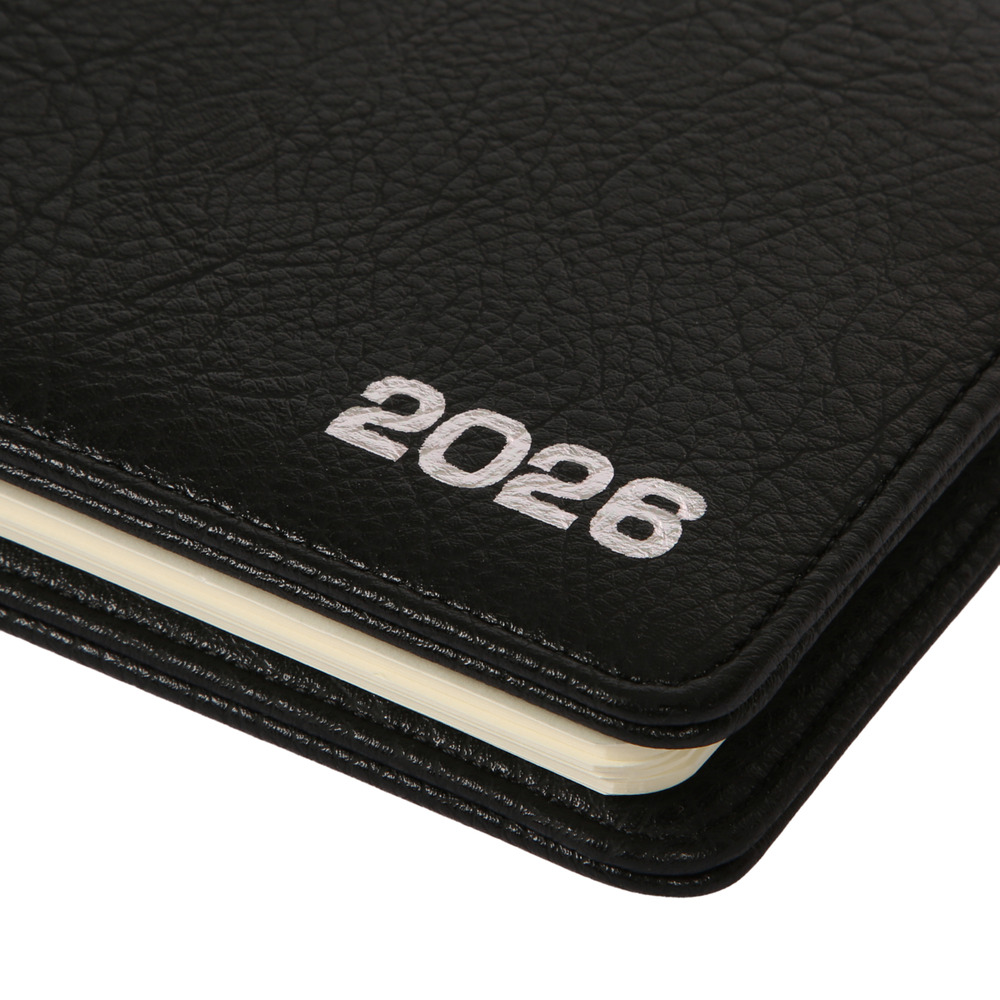 Планінг датований 2026 Leo Planner настільний 30х14 см "Credo", чорний, 128 сторінок. Фото 2