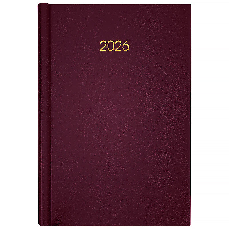 Щоденник датований 2026 Axent ф. А5 Classic City, з/т сливовий. Фото 4