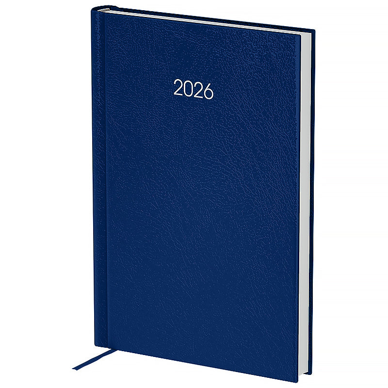 Щоденник датований 2026 Axent ф. А5 Classic City, с/т темно синій