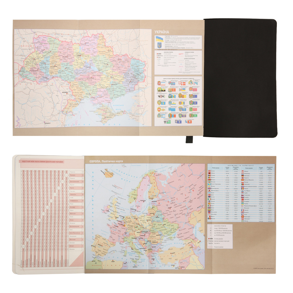 Щоденник датований 2026 Leo Planner 12х20 см "Glory", м'який, чорний, 352 сторінки. Фото 11