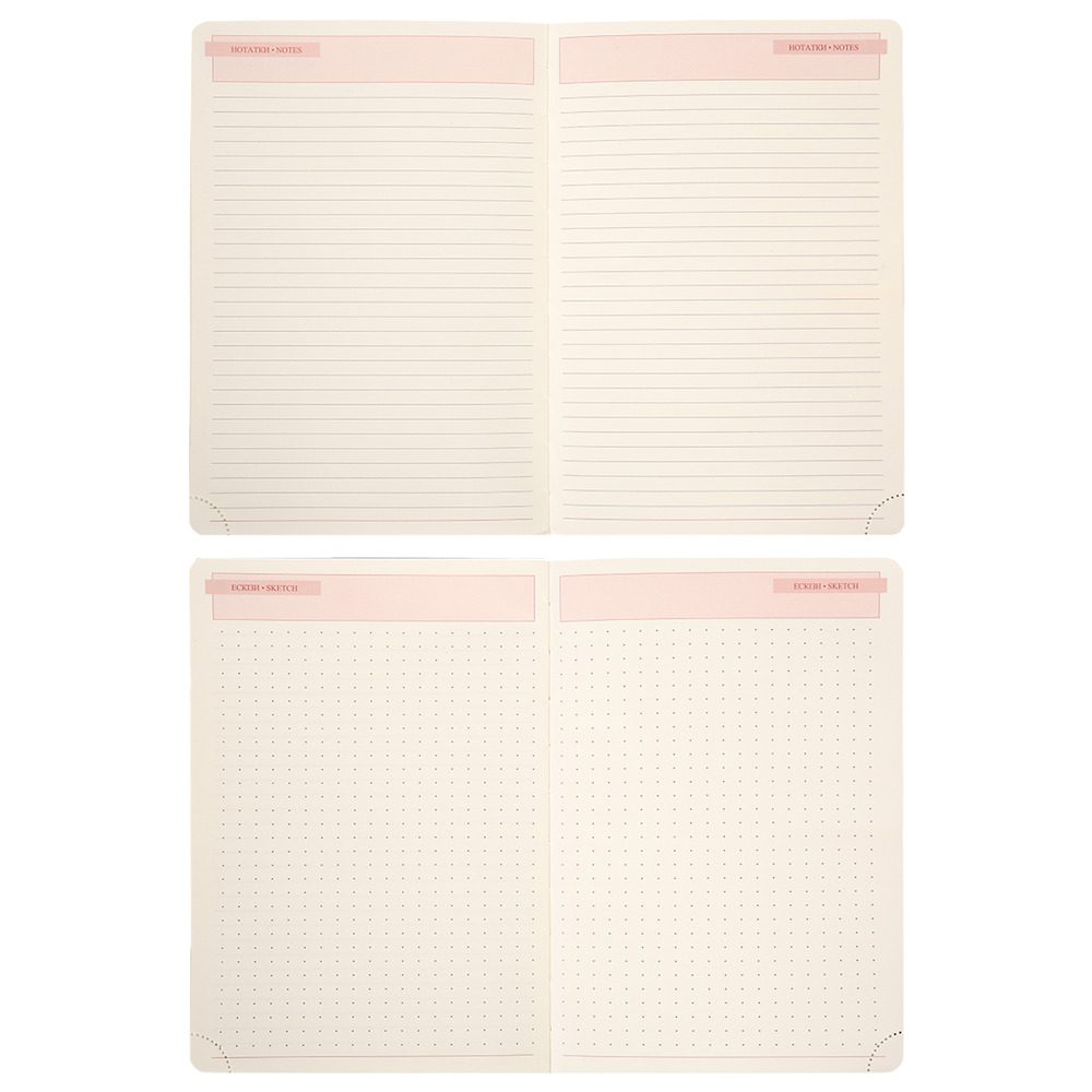Щоденник датований 2026 Leo Planner ф. А5 "Bloom", твердий, 368 сторінок. Фото 9