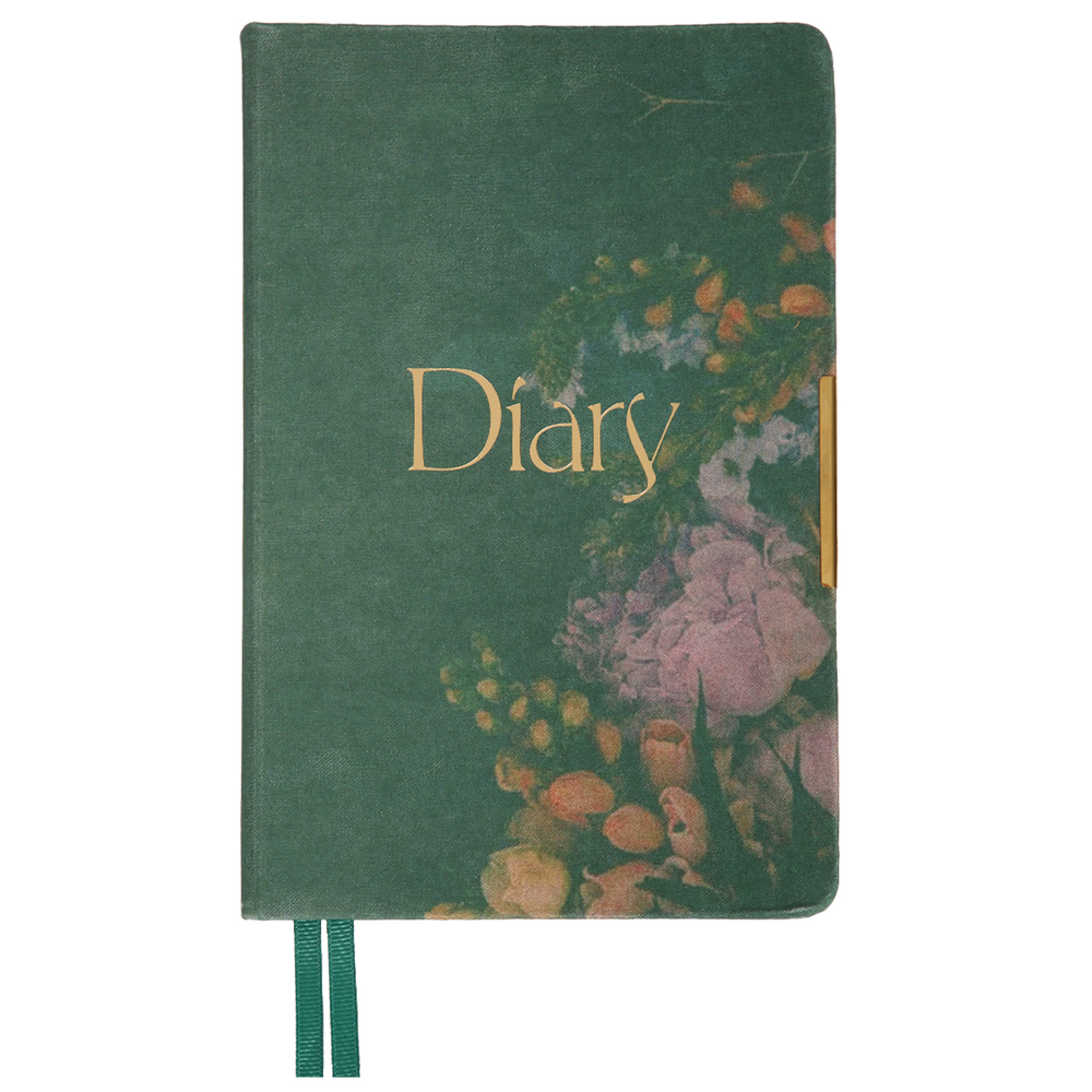 Щоденник датований 2026 Leo Planner ф. А5 "Bloom", твердий, 368 сторінок
