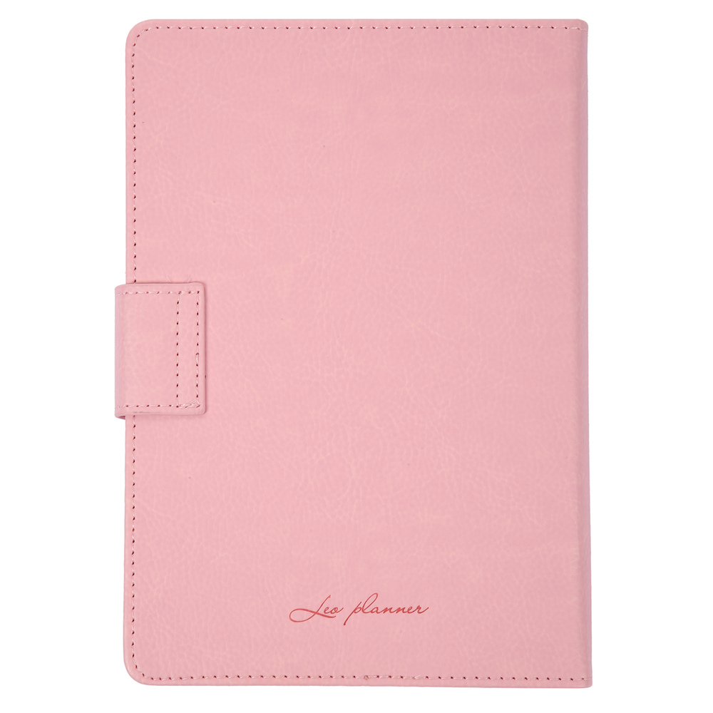Щоденник датований 2026 Leo Planner ф. А5 "Chiara", твердий, рожевий, 368 сторінок. Фото 13