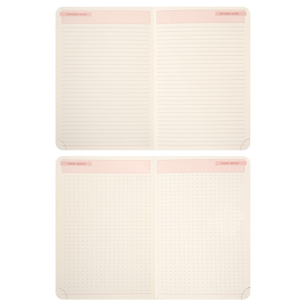 Щоденник датований 2026 Leo Planner ф. А5 "Luna", твердий, синій, 368 сторінок. Фото 11