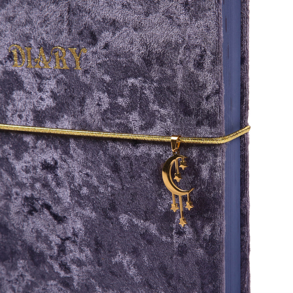Щоденник датований 2026 Leo Planner ф. А5 "Luna", твердий, синій, 368 сторінок. Фото 4