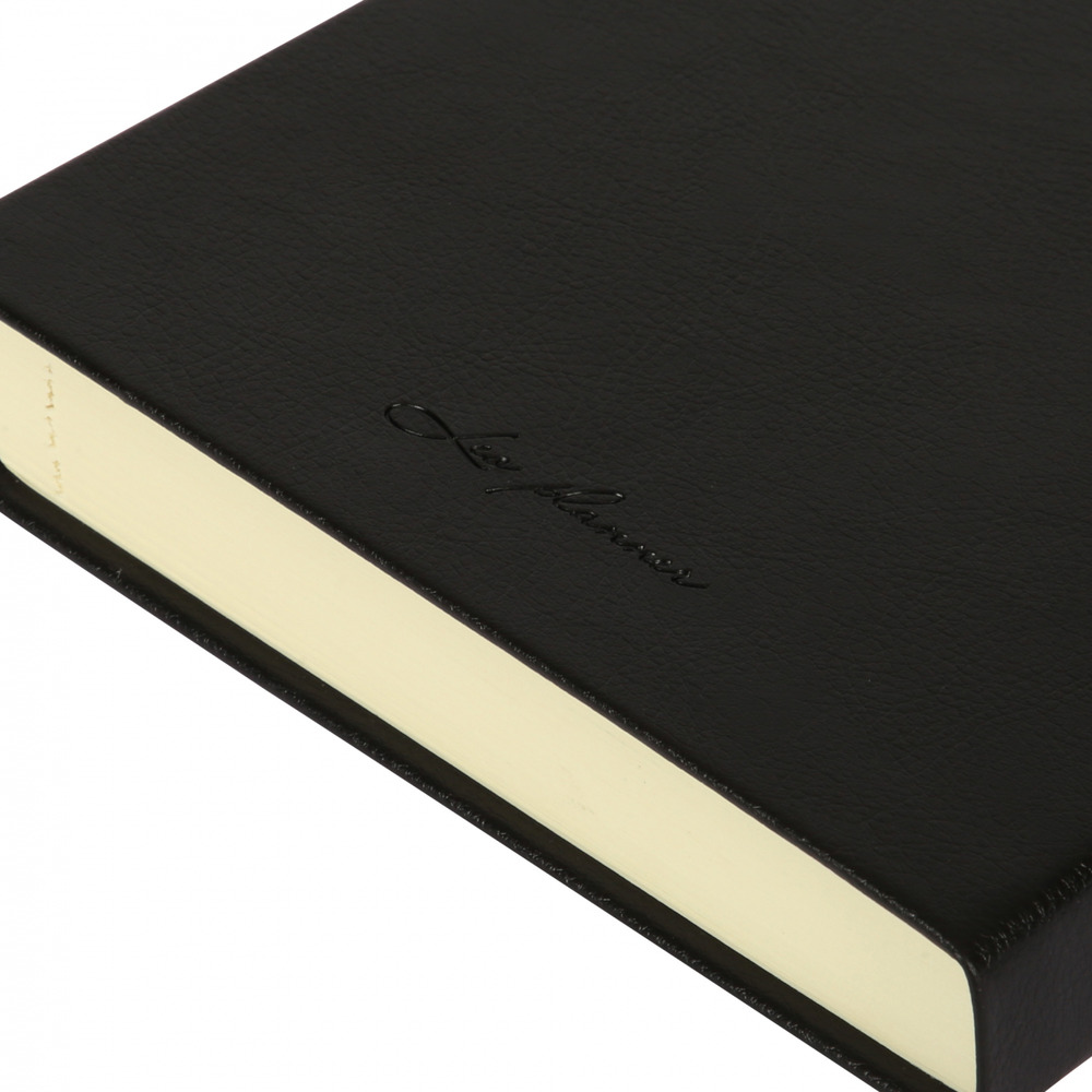 Щоденник датований 2026 Leo Planner ф. А5 "Persona", твердий, чорний, 368 сторінок. Фото 12