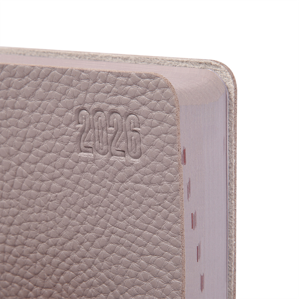 Щоденник датований 2026 Leo Planner ф. А6 "Vitto", м'який, димчасто-ліловий, 352 сторінки. Фото 2