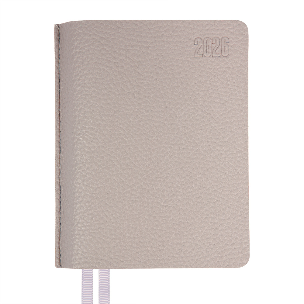 Щоденник датований 2026 Leo Planner ф. А6 "Vitto", м'який, димчасто-ліловий, 352 сторінки