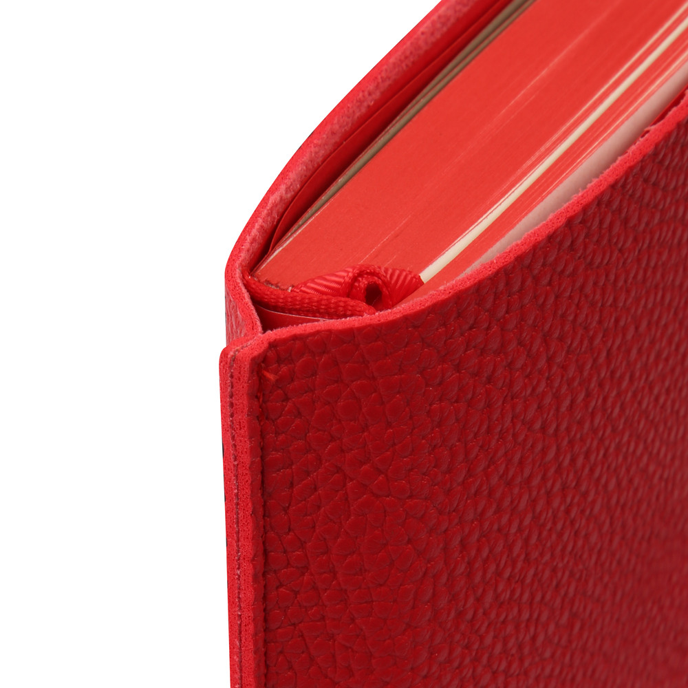Щоденник датований 2026 Leo Planner ф. А5 "Vitto", м'який, червоний, 368 сторінок. Фото 4