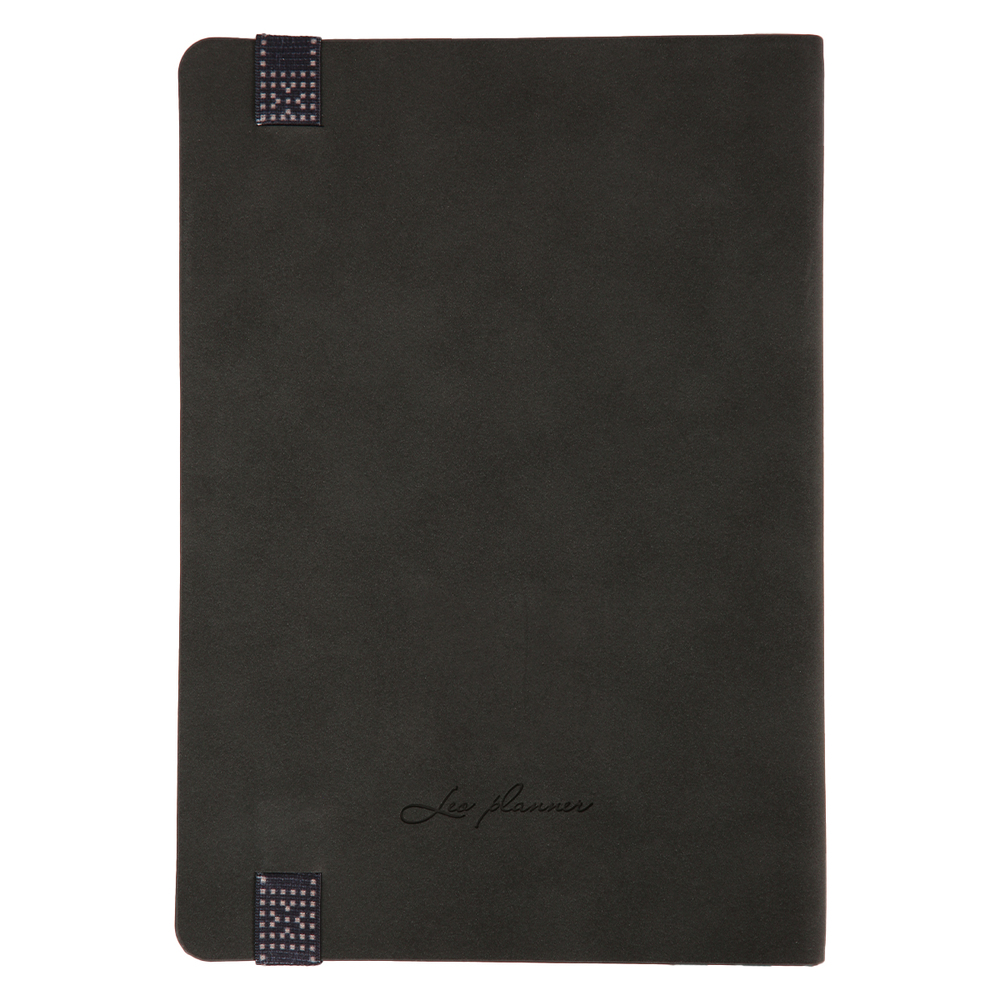 Щоденник датований 2026 Leo Planner ф. А5 "Voyage", м'який, графітовий, 368 сторінок. Фото 12