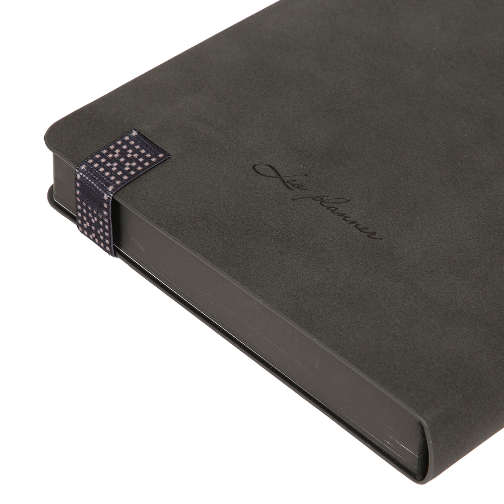 Щоденник датований 2026 Leo Planner ф. А5 "Voyage", м'який, графітовий, 368 сторінок. Фото 13