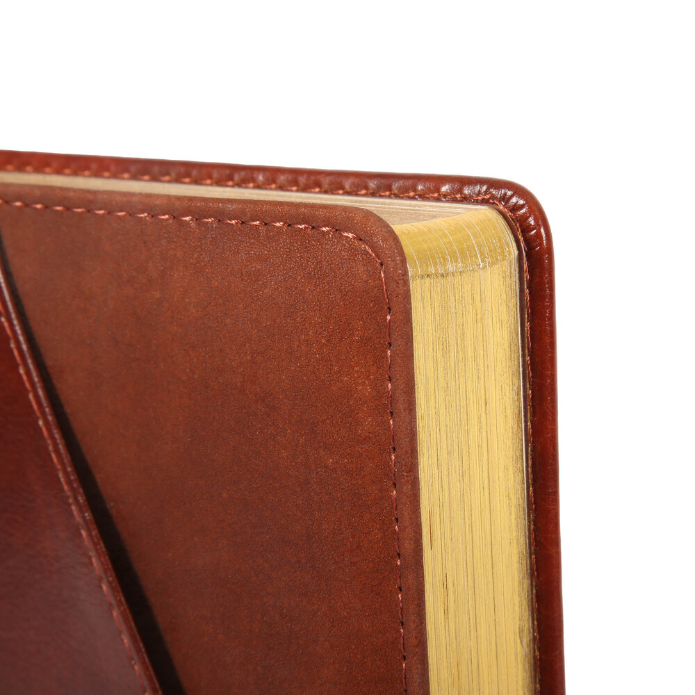 Щоденник датований 2026 Leo Planner ф. А5 "Whisky", твердий, коричневий, 368 сторінок. Фото 2