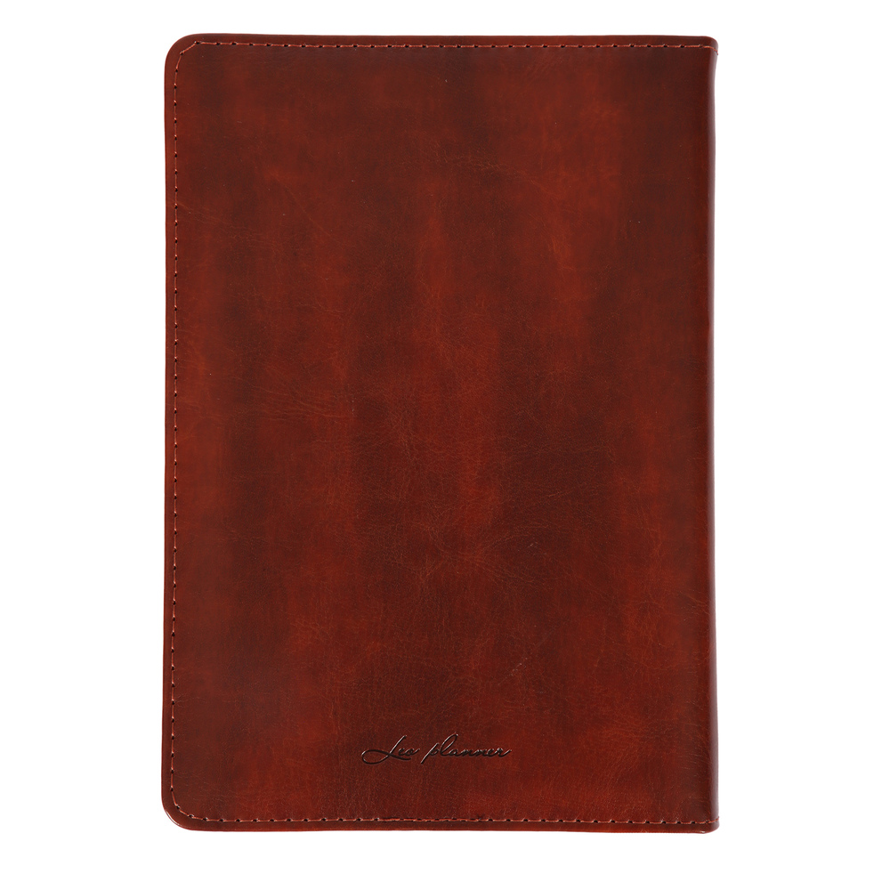 Щоденник датований 2026 Leo Planner ф. А5 "Whisky", твердий, коричневий, 368 сторінок. Фото 12