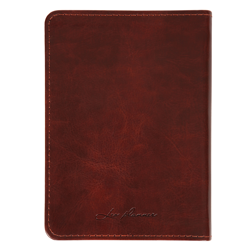 Щоденник датований 2026 Leo Planner ф. А6 "Aldento", інтегральний, коричневий, 352 сторінки. Фото 11