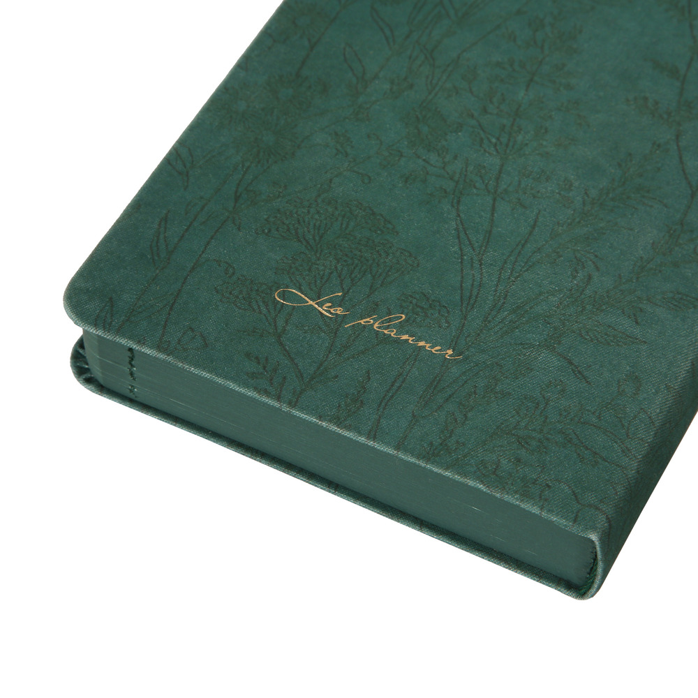 Щоденник датований 2026 Leo Planner ф. А6 "Fiorella", інтегральний, смарагдовий, 352 сторінки. Фото 13