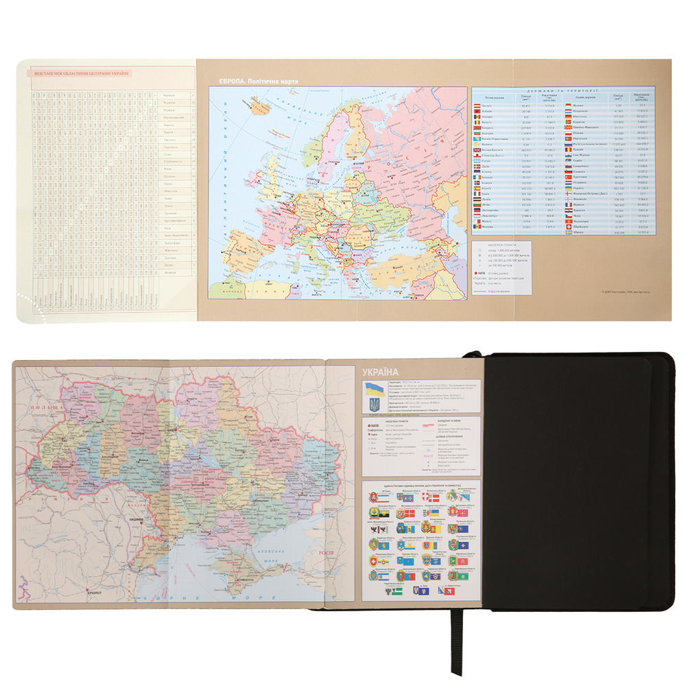 Щоденник датований 2026 Leo Planner ф. А6 "Luna", твердий, чорний, 352 сторінки. Фото 12
