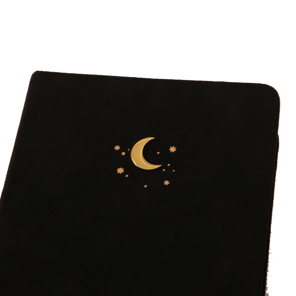 Щоденник датований 2026 Leo Planner ф. А6 "Luna", твердий, чорний, 352 сторінки. Фото 3