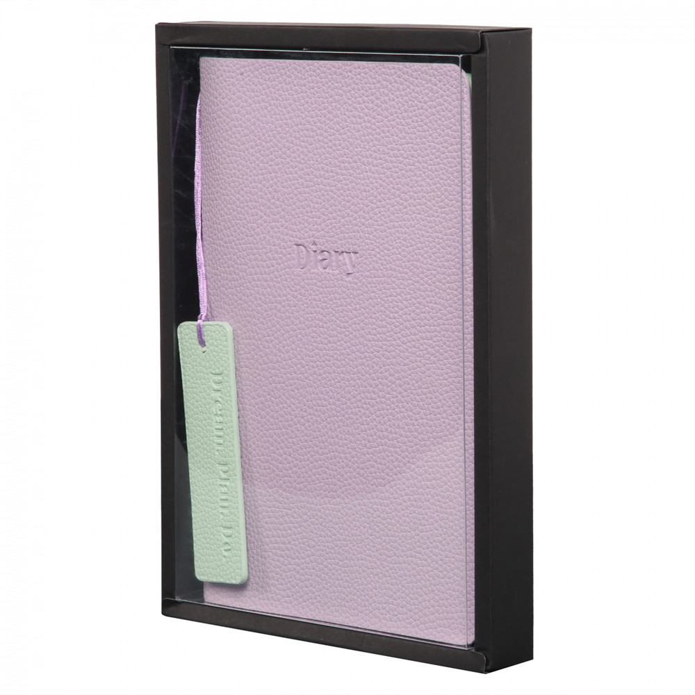 Щоденник Leo Planner недатований А5 160 акрушів в лінію та крапку  бузковий 252701. Фото 3