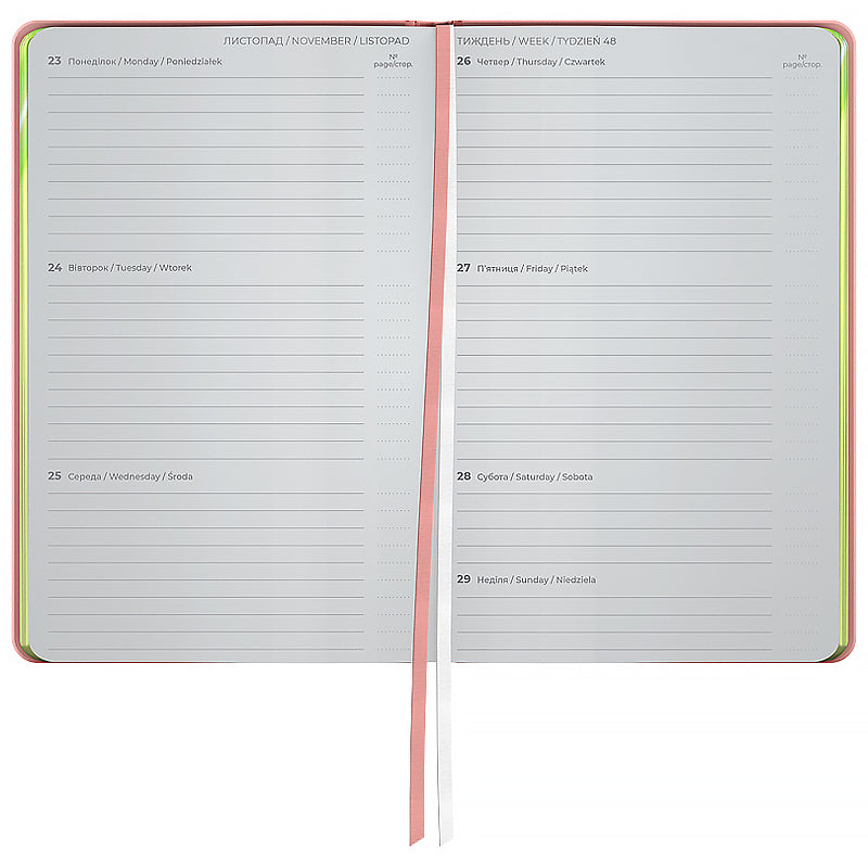 Щотижневик датований 2026 Axent 125*195, Partner Mellow, Happiness planner. Фото 3