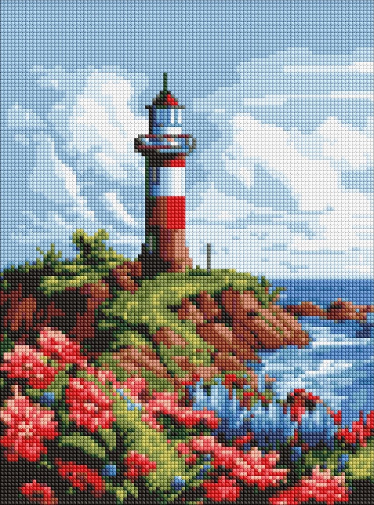 Ideyka Алмазна мозаїка "Мальовничий край" 30x40см