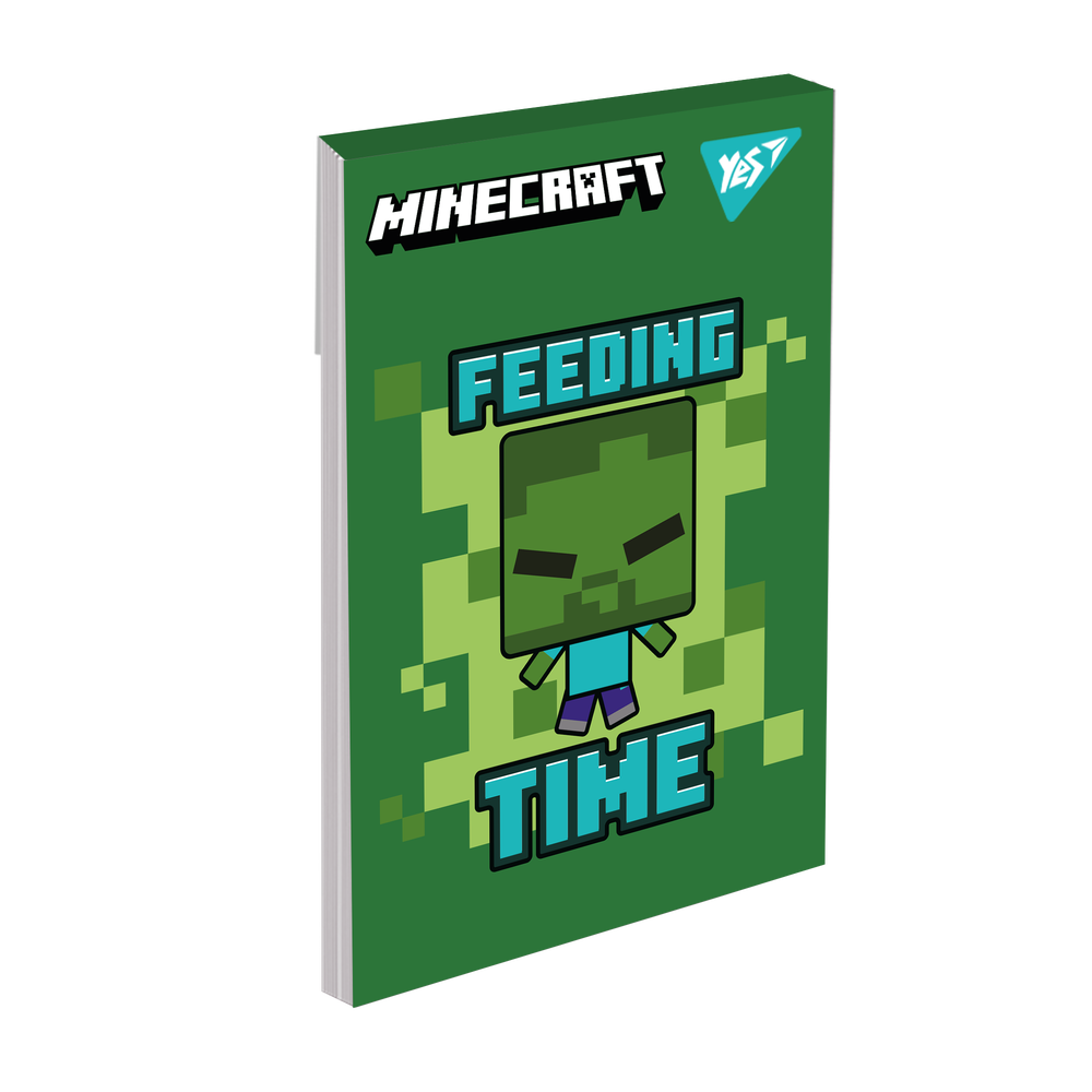 Блокнот Yes А7 48 аркушів клітинка Minecraft 152110. Фото 3