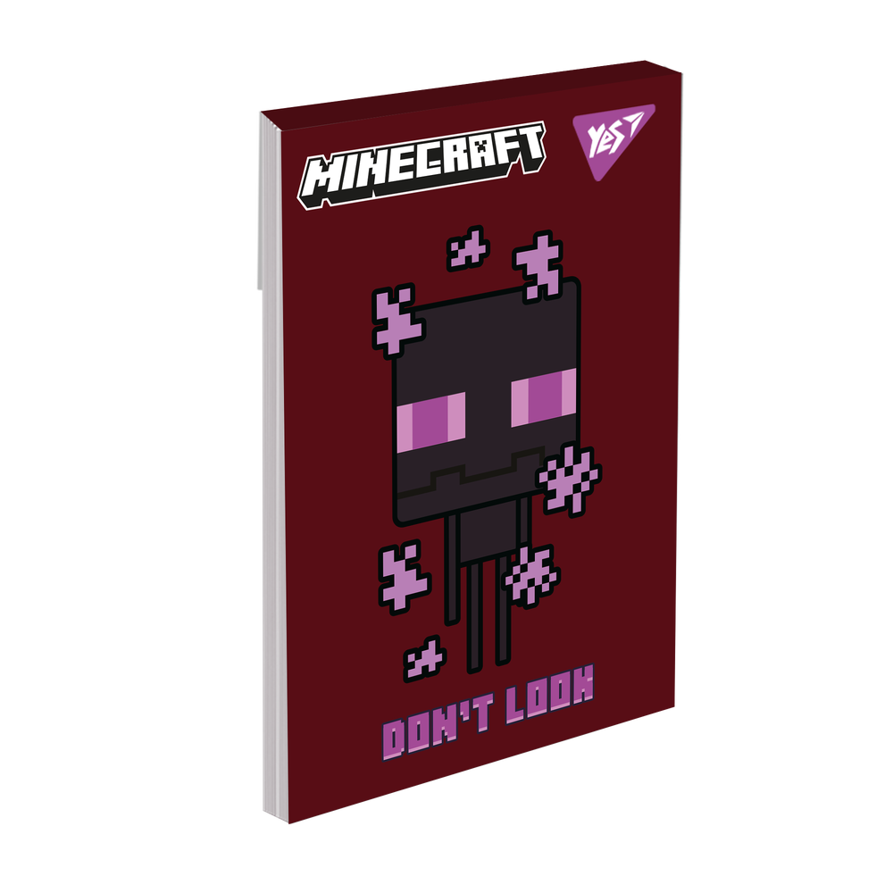 Блокнот Yes А7 48 аркушів клітинка Minecraft 152110. Фото 8