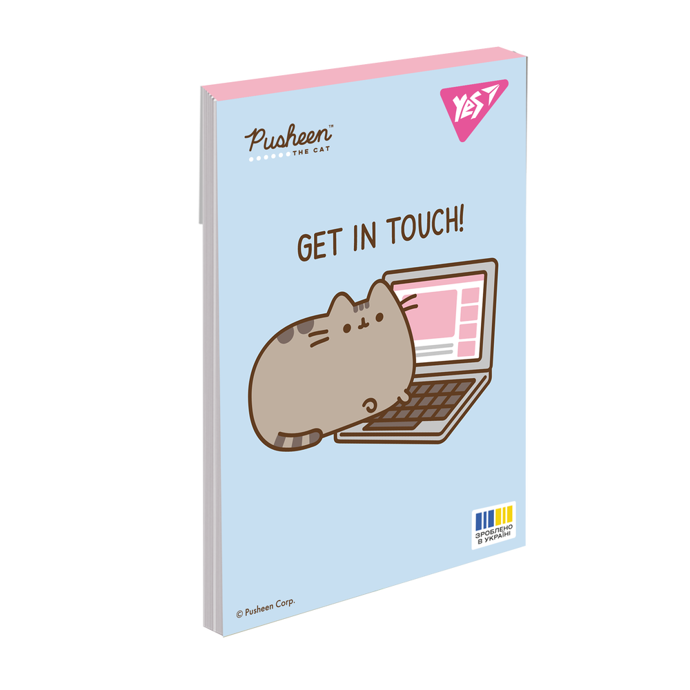 Блокнот Yes А7 48 аркушів клітинка Pusheen 152111. Фото 7