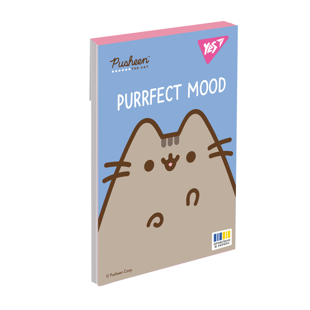 Блокнот Yes А7 48 аркушів клітинка Pusheen 152111. Фото 4