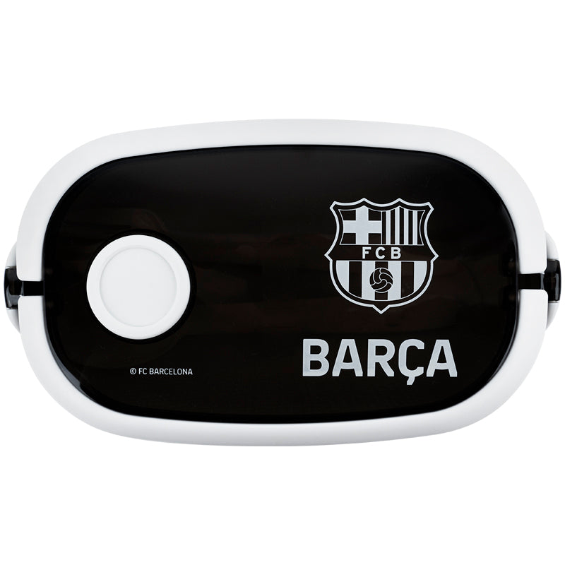 Ланчбокс Kite FC Barcelona BC25-1180, 900 мл, чорний. Фото 7