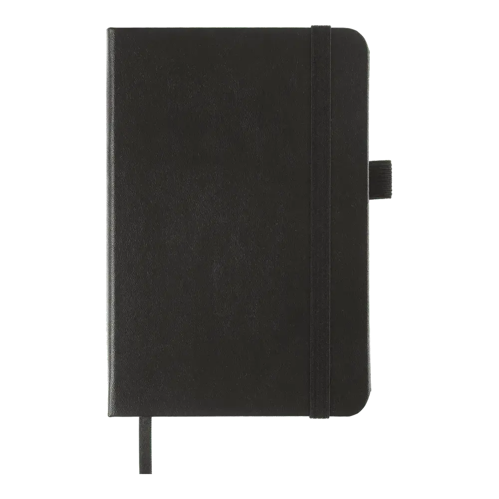 Записна книга Buromax Etalon 95x140 мм 96 аркушів в клітинку чорний BM.296160-01. Фото 2