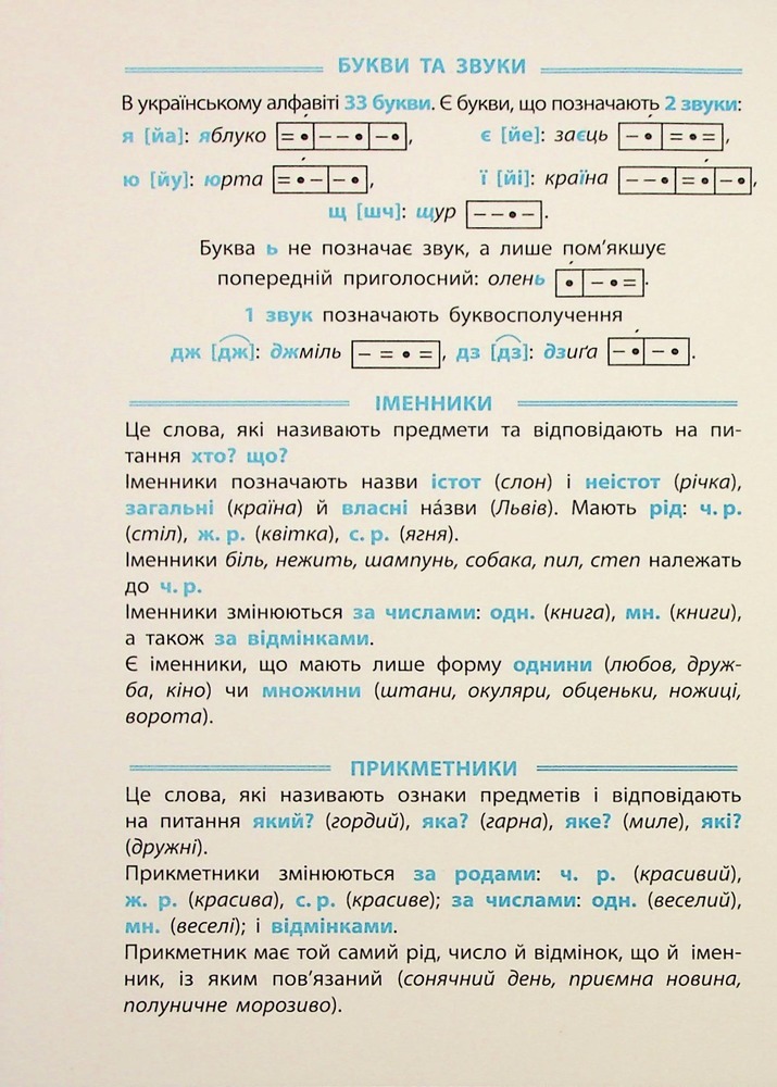 Книга Зошит-репетитор з української мови. 3-4 класи. Граматичні ігри та завдання. Фото 3