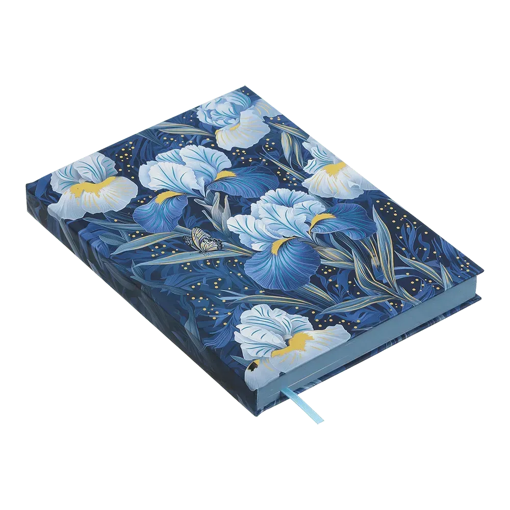 Щоденник недатований поліграфічний А5 Buromax Posh 336 сторінок темно-синій BM.20130-03. Фото 3