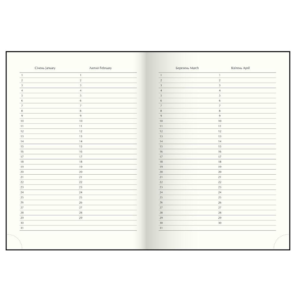 Щоденник недатований Buromax Salerno зі штучної шкіри А5 336 сторінок червоний BM.20260-05. Фото 9